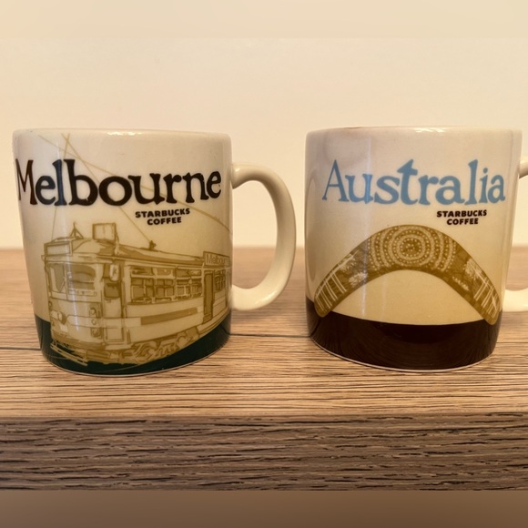 Starbucks Other - Starbucks Melbourne and Australia 2013 espresso mug set 3 oz (with some flaws)